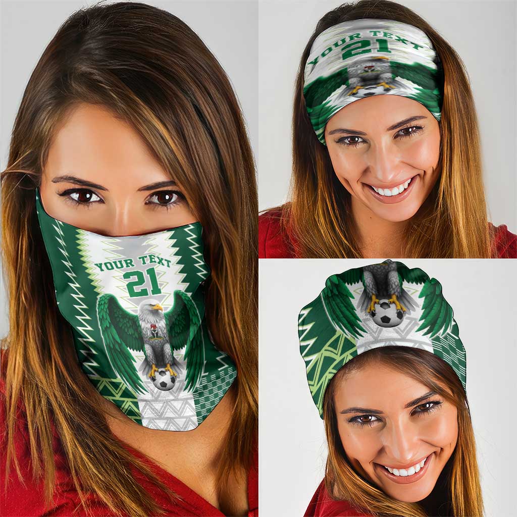 Nigeria Football Custom Neck Gaiter Classic 20-21 Home Jersey - Wonder Print Shop