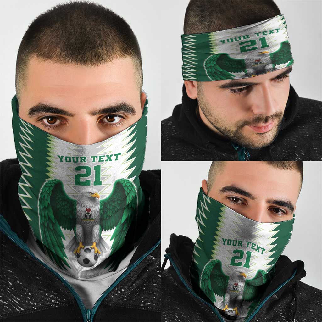 Nigeria Football Custom Neck Gaiter Classic 20-21 Home Jersey - Wonder Print Shop