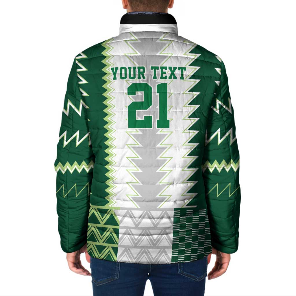 Nigeria Football Custom Padded Jacket Classic 20-21 Home Jersey - Wonder Print Shop