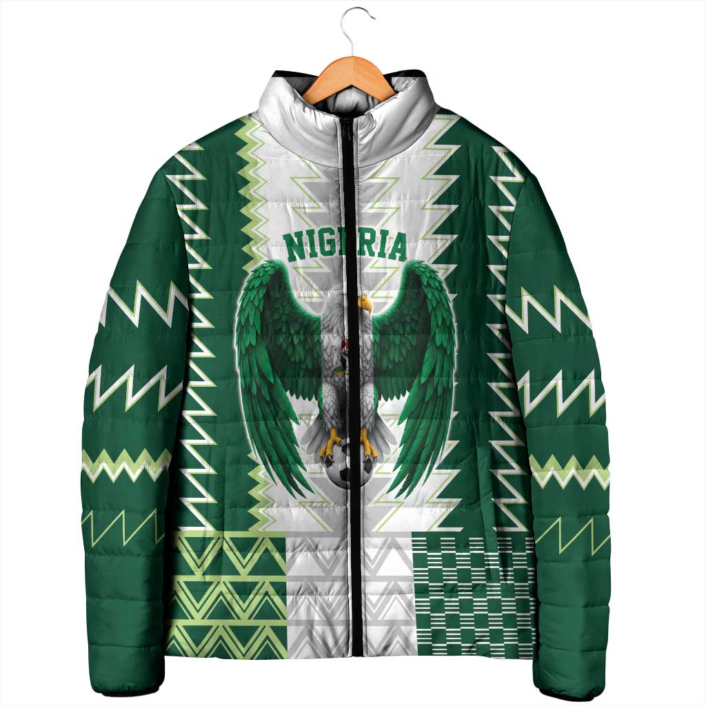 Nigeria Football Custom Padded Jacket Classic 20-21 Home Jersey - Wonder Print Shop