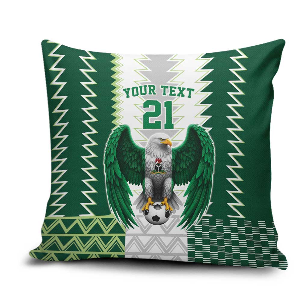 Nigeria Football Custom Pillow Cover Classic 20-21 Home Jersey - Wonder Print Shop