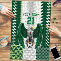 Nigeria Football Custom Puzzle Classic 20-21 Home Jersey - Wonder Print Shop
