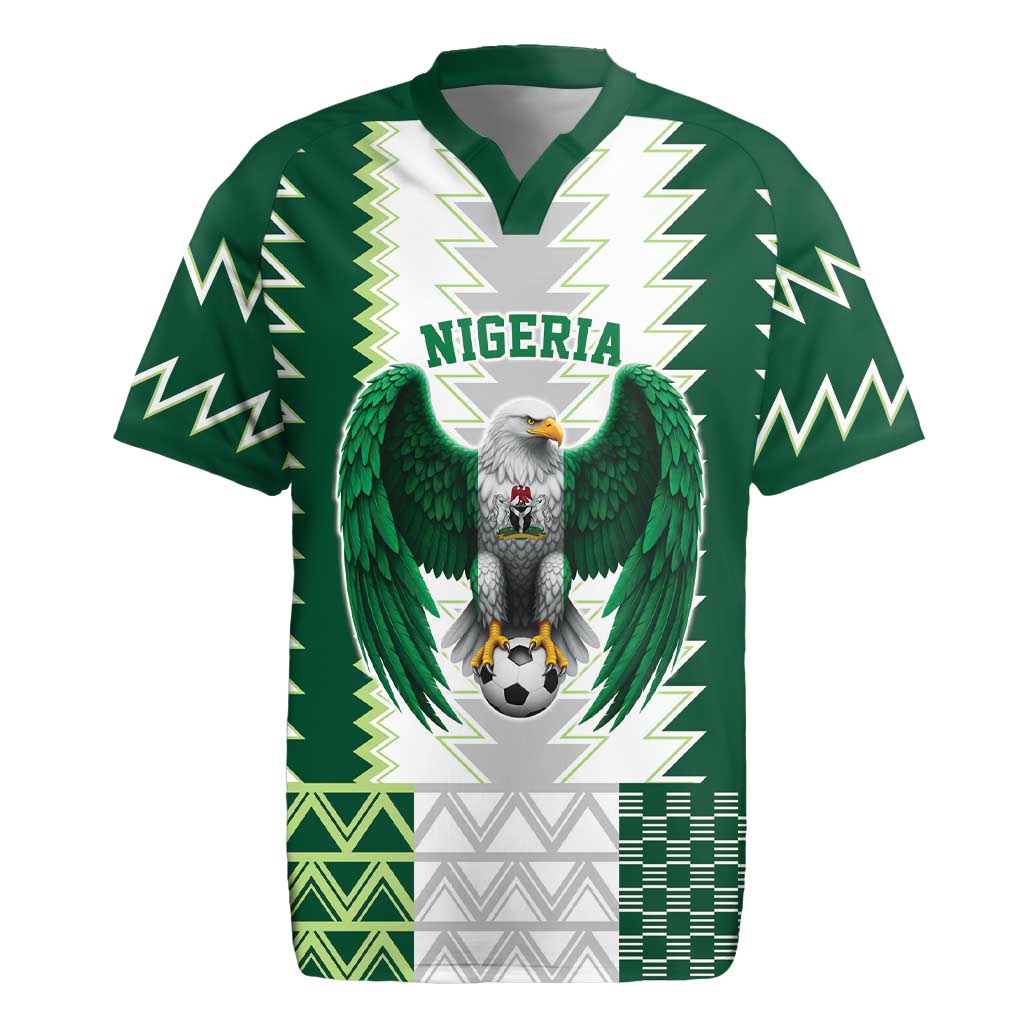 Nigeria Football Custom Rugby Jersey Classic 20-21 Home Jersey - Wonder Print Shop