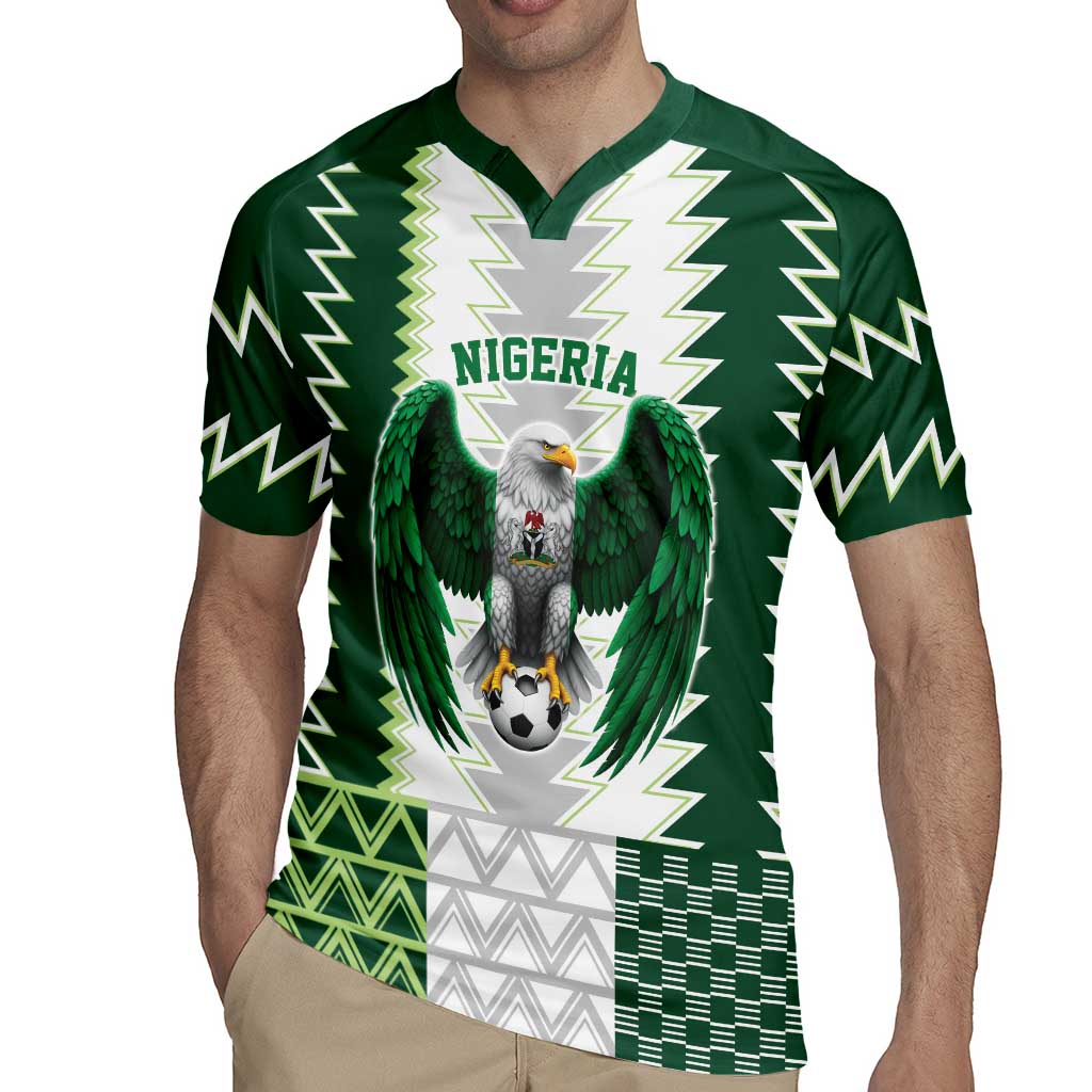 Nigeria Football Custom Rugby Jersey Classic 20-21 Home Jersey - Wonder Print Shop