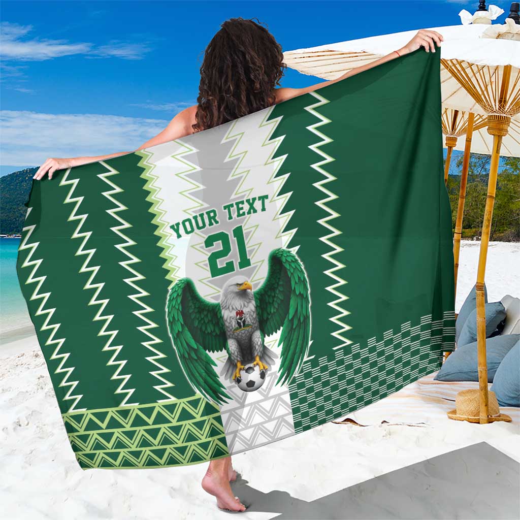 Nigeria Football Custom Sarong Classic 20-21 Home Jersey - Wonder Print Shop