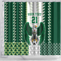 Nigeria Football Custom Shower Curtain Classic 20-21 Home Jersey - Wonder Print Shop