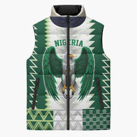 Nigeria Football Custom Sleeveless Puffer Jacket Classic 20-21 Home Jersey - Wonder Print Shop