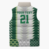 Nigeria Football Custom Sleeveless Puffer Jacket Classic 20-21 Home Jersey - Wonder Print Shop