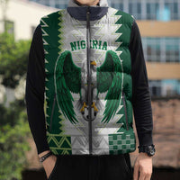 Nigeria Football Custom Sleeveless Puffer Jacket Classic 20-21 Home Jersey - Wonder Print Shop