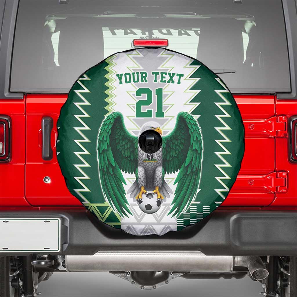 Nigeria Football Custom Spare Tire Cover Classic 20-21 Home Jersey - Wonder Print Shop