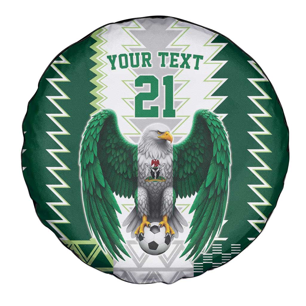 Nigeria Football Custom Spare Tire Cover Classic 20-21 Home Jersey - Wonder Print Shop