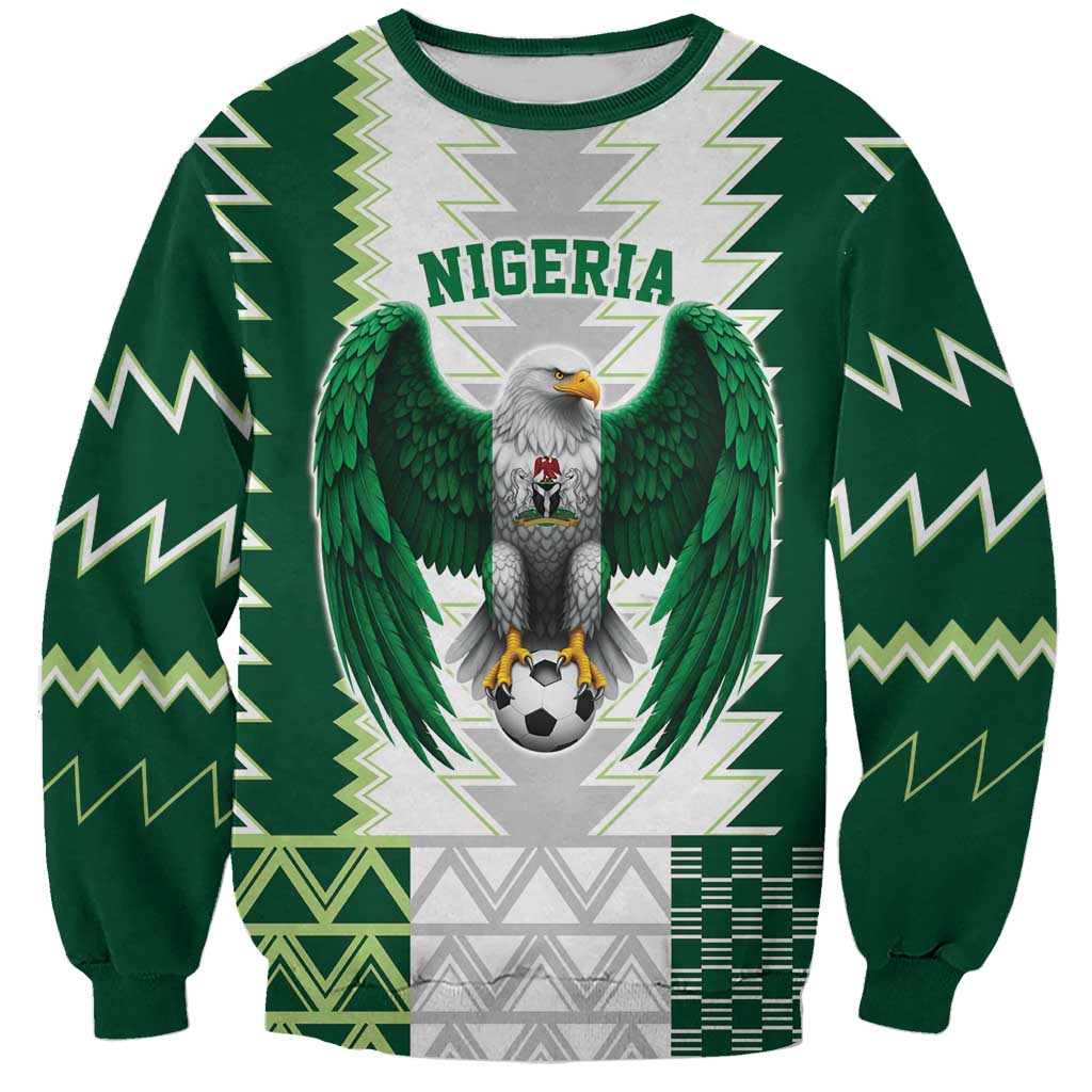 Nigeria Football Custom Sweatshirt Classic 20-21 Home Jersey - Wonder Print Shop