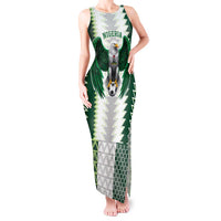 Nigeria Football Custom Tank Maxi Dress Classic 20-21 Home Jersey - Wonder Print Shop