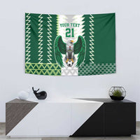 Nigeria Football Custom Tapestry Classic 20-21 Home Jersey - Wonder Print Shop