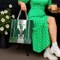 Nigeria Football Custom Tote Bag Classic 20-21 Home Jersey - Wonder Print Shop