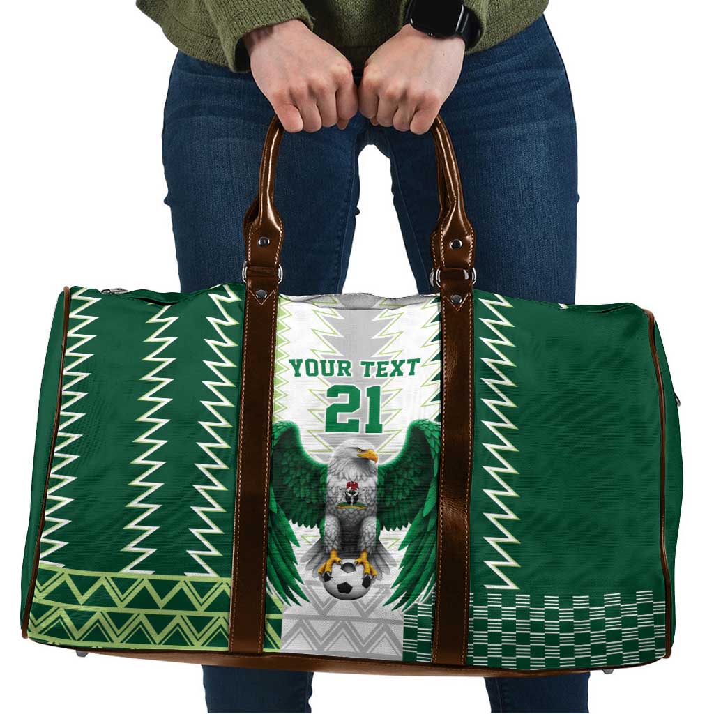 Nigeria Football Custom Travel Bag Classic 20-21 Home Jersey - Wonder Print Shop