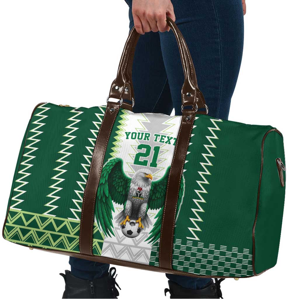 Nigeria Football Custom Travel Bag Classic 20-21 Home Jersey - Wonder Print Shop