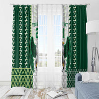 Nigeria Football Custom Window Curtain Classic 20-21 Home Jersey - Wonder Print Shop