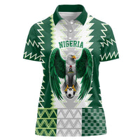 Nigeria Football Custom Women Polo Shirt Classic 20-21 Home Jersey - Wonder Print Shop