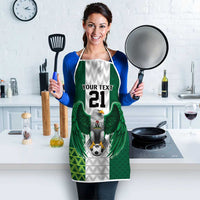 Nigeria Football Custom Apron Retro Nigeria 20-21 Eagle Flag Motif - Wonder Print Shop