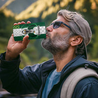 Nigeria Football Custom 4 in 1 Can Cooler Tumbler Retro Nigeria 20-21 Eagle Flag Motif - Wonder Print Shop