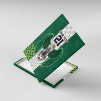 Nigeria Football Custom Canvas Wall Art Retro Nigeria 20-21 Eagle Flag Motif - Wonder Print Shop