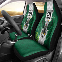 Nigeria Football Custom Car Seat Cover Retro Nigeria 20-21 Eagle Flag Motif - Wonder Print Shop