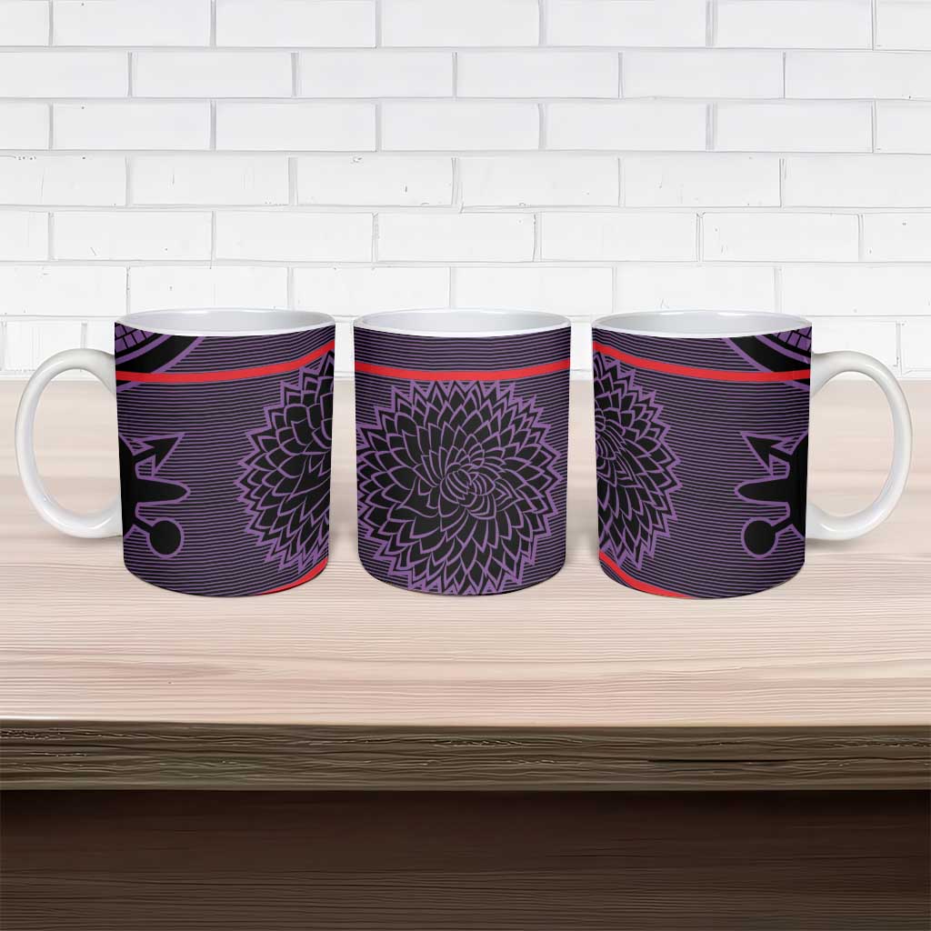 Nigeria Football Custom Ceramic Mug Retro Nigeria 20-21 Eagle Flag Motif - Wonder Print Shop