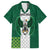 Nigeria Football Custom Family Matching Puletasi and Hawaiian Shirt Retro Nigeria 20-21 Eagle Flag Motif - Wonder Print Shop
