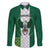 Nigeria Football Custom Family Matching Puletasi and Hawaiian Shirt Retro Nigeria 20-21 Eagle Flag Motif - Wonder Print Shop