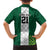 Nigeria Football Custom Family Matching Short Sleeve Bodycon Dress and Hawaiian Shirt Retro Nigeria 20-21 Eagle Flag Motif - Wonder Print Shop