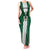 Nigeria Football Custom Family Matching Tank Maxi Dress and Hawaiian Shirt Retro Nigeria 20-21 Eagle Flag Motif - Wonder Print Shop