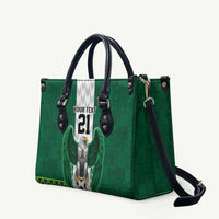 Nigeria Football Custom Leather Bag Retro Nigeria 20-21 Eagle Flag Motif - Wonder Print Shop