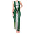 Nigeria Football Custom Tank Maxi Dress Retro Nigeria 20-21 Eagle Flag Motif - Wonder Print Shop
