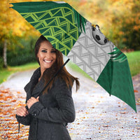 Nigeria Football Custom Umbrella Retro Nigeria 20-21 Eagle Flag Motif - Wonder Print Shop