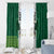 Nigeria Football Custom Window Curtain Retro Nigeria 20-21 Eagle Flag Motif - Wonder Print Shop