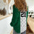 Nigeria Football Custom Women Casual Shirt Retro Nigeria 20-21 Eagle Flag Motif - Wonder Print Shop