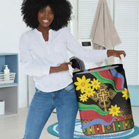 Eritrea Meskel Laundry Basket Eritrean Tribal Meskel Daisy Flag Inspired