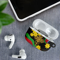 Eritrea Meskel AirPods Case Eritrean Tribal Meskel Daisy Flag Inspired