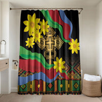 Eritrea Meskel Bathroom Set Eritrean Tribal Meskel Daisy Flag Inspired