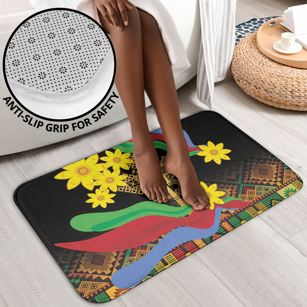 Eritrea Meskel Bathroom Set Eritrean Tribal Meskel Daisy Flag Inspired