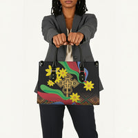 Eritrea Meskel Leather Bag Eritrean Tribal Meskel Daisy Flag Inspired