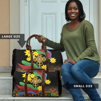 Eritrea Meskel Travel Bag Eritrean Tribal Meskel Daisy Flag Inspired