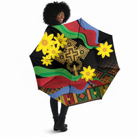 Eritrea Meskel Umbrella Eritrean Tribal Meskel Daisy Flag Inspired