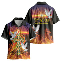 Eritrea Meskel Kid Hawaiian Shirt Demera Cross Flames of Faith