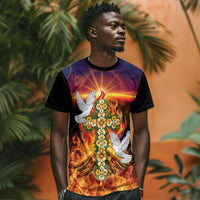 Eritrea Meskel T shirt Demera Cross Flames of Faith