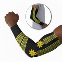 Ethiopian Enkutatash Arm Sleeves Black Adey Flower Tilet Habesha Inspired