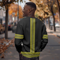 Ethiopian Enkutatash Sweatshirt Black Adey Flower Tilet Habesha Inspired