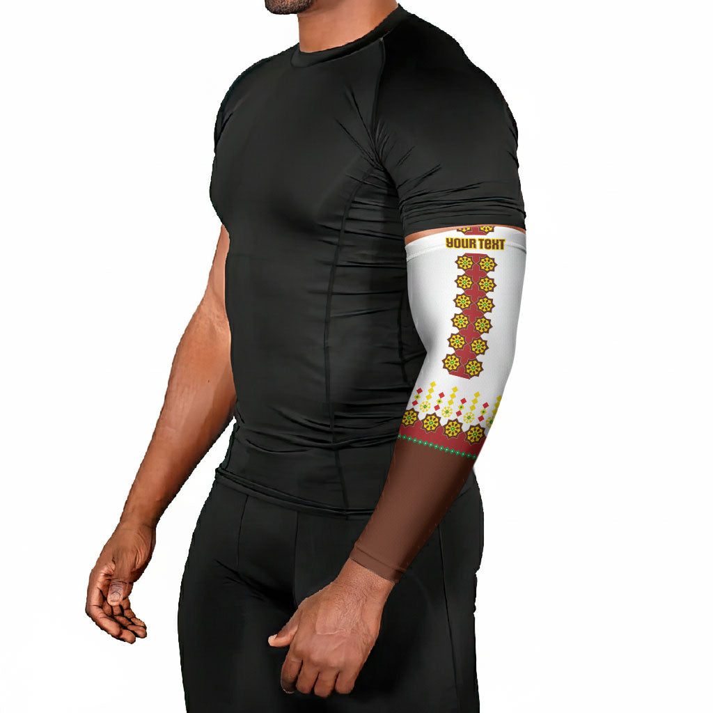 Ethiopian Enkutatash Personalized Arm Sleeves Traditional Habesha Glass D'va Necklace Inspired