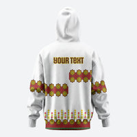 Ethiopian Enkutatash Personalized Zip Hoodie Traditional Habesha Glass D'va Necklace Inspired